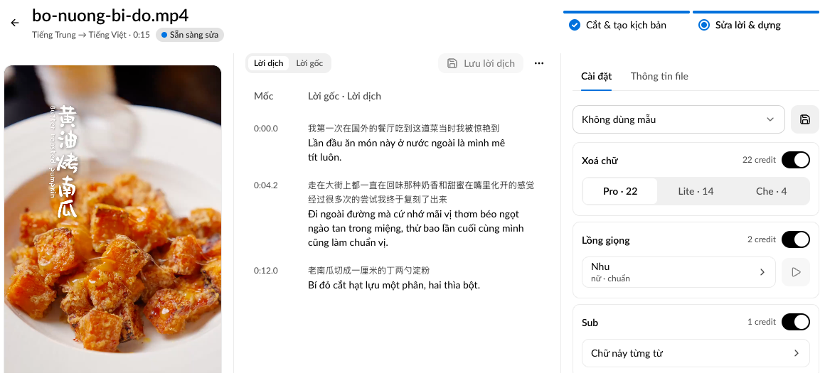 Màn sửa kịch bản